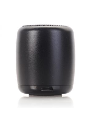 Extra mini enceinte portative Bluetooth - Effet métal brossé noir