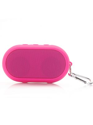 Enceinte sportive portative sans fil rose