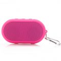 Enceinte sportive portative sans fil rose