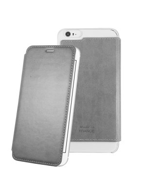 Muvit Made In Paris Etui Crystal Folio Iphone 6+/6s+ Silver