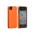 Coque Barely There orange de Case Mate pour iPhone 4/4S