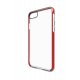 Qdos coque shox transparente et rouge apple iphone 7