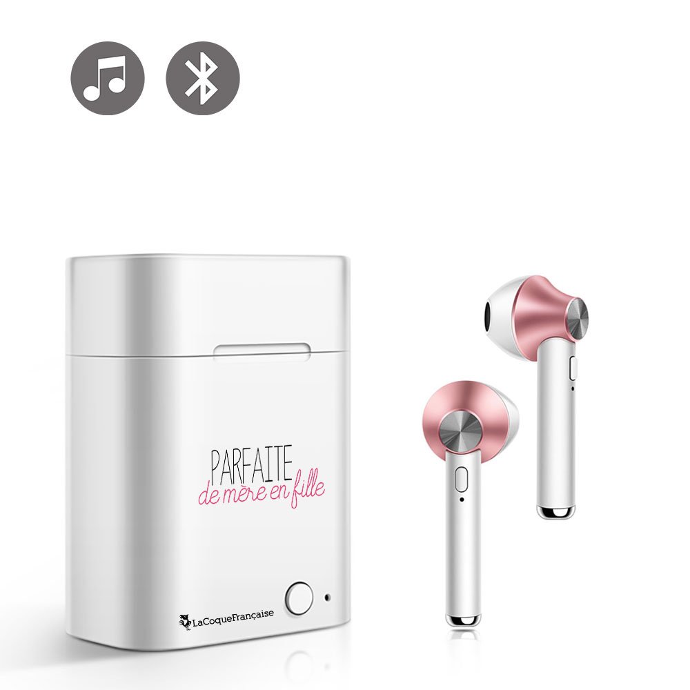 Ecouteurs Sans Fil Bluetooth Rose Gold rose gold Parfaite mère