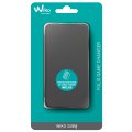 Wiko folio game changer charcoal grey+verre trempe sunny