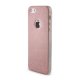 Coque silicone souple Paillettes Rose pour iPhone 5/5S/SE