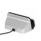 Dock de chargement et de synchronisation Micro USB Silver pour Samsung & Wiko
