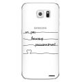 Coque Samsung Galaxy S6 Edge Plus rigide transparente Un peu, Beaucoup, Passionnement Dessin Evetane