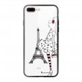Coque iPhone 7 Plus/ 8 Plus Coque Soft Touch Glossy Parisienne Design La Coque Francaise