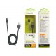 Muvit Cable Round Charge & Synchro Micro Usb 1m 1a Black