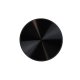 Ring Poignée et support universel de téléphone Vinyle en métal noir