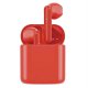 Écouteurs Sans Fil avec Boîtier de Charge- Bluetooth 5.0 / 450mAh rouge