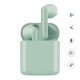 Écouteurs Sans Fil avec Boîtier de Charge- Bluetooth 5.0 / 450mAh vert d'eau