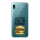 Coque Samsung Galaxy A10 360 intégrale transparente Ceci n'est pas un Burger Tendance La Coque Francaise.