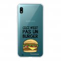 Coque Samsung Galaxy A10 360 intégrale transparente Ceci n'est pas un Burger Tendance La Coque Francaise.