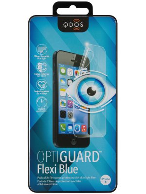 Qdos film pet optiguard flexi lumiere bleue apple iphone 6/6s**