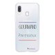 Coque Samsung Galaxy A20e 360 intégrale transparente Gourmand et paresseux Tendance La Coque Francaise.