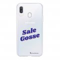 Coque Samsung Galaxy A20e 360 intégrale transparente Sale Gosse bleu Tendance La Coque Francaise.