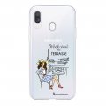 Coque Samsung Galaxy A20e 360 intégrale transparente Week-end en Terrasse Tendance La Coque Francaise.