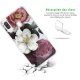 Coque Samsung Galaxy A20e 360 intégrale transparente Fleurs roses Tendance La Coque Francaise.