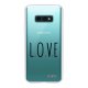 Coque Samsung Galaxy S10e 360 intégrale transparente L.O.V.E Tendance Evetane.