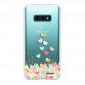 Coque Samsung Galaxy S10e 360 intégrale transparente Coeurs Pastels Tendance Evetane.