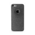 Coque silicone souple Paillettes noir pour iPhone 5/5S/SE
