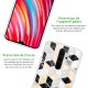 Coque Xiaomi Redmi Note 8 Pro silicone transparente Carrés marbre ultra resistant Protection housse Motif Ecriture Tendance La Coque Francaise
