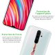 Coque Xiaomi Redmi Note 8 Pro silicone transparente Tour Eiffel Marbre Rose ultra resistant Protection housse Motif Ecriture Tendance La Coque Francaise