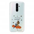 Coque Xiaomi Redmi Note 8 Pro silicone transparente J'aime l'automne ultra resistant Protection housse Motif Ecriture Tendance La Coque Francaise