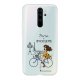 Coque Xiaomi Redmi Note 8 Pro silicone transparente Paris à Bicyclette ultra resistant Protection housse Motif Ecriture Tendance La Coque Francaise
