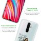 Coque Xiaomi Redmi Note 8 Pro silicone transparente Reine de la Nuit ultra resistant Protection housse Motif Ecriture Tendance La Coque Francaise