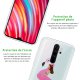 Coque Xiaomi Redmi Note 8 Pro silicone transparente Flamingo ultra resistant Protection housse Motif Ecriture Tendance La Coque Francaise
