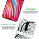 Coque Xiaomi Redmi Note 8 Pro silicone transparente Carte de Lyon ultra resistant Protection housse Motif Ecriture Tendance La Coque Francaise