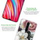 Coque Xiaomi Redmi Note 8 Pro silicone transparente Fleurs roses ultra resistant Protection housse Motif Ecriture Tendance La Coque Francaise