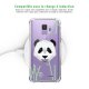 Coque Samsung Galaxy S9 anti-choc souple angles renforcés transparente Panda Bambou Evetane.