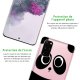 Coque Samsung Galaxy S20 Plus silicone transparente Panda ultra resistant Protection housse Motif Ecriture Tendance Evetane