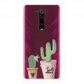 Coque Xiaomi Mi 9T 360 intégrale transparente Cactus Love Tendance Evetane.