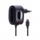 AVO+  travel charger 1A  MicroUSB - EU black