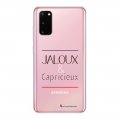 Coque Samsung Galaxy S20 360 intégrale transparente Jaloux et capricieux Tendance La Coque Francaise.