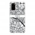 Coque Samsung Galaxy S20 360 intégrale transparente Carte de Paris Tendance La Coque Francaise.