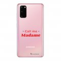 Coque Samsung Galaxy S20 360 intégrale transparente Call Me Madame Tendance La Coque Francaise.