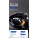 Casque bluetooth avec réduction de bruit Noir