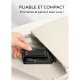 Support de bureau rétractable universel pour téléphone / tablette Noir