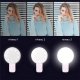 Anneau lumineux à LED 3 niveaux d'intensité lumineuse pour Selfie  rose  