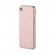 XQISIT Coque iPlate Gimone overmold for iPhone 7 rose gold col.