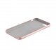 XQISIT Coque iPlate Gimone overmold for iPhone 7 rose gold col.