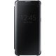 Samsung Etui Clear View Cover Noir Pour Samsung Galaxy S7 Edge