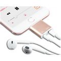 Adaptateur Lightning audio et charge Rose Gold