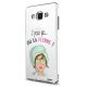 Coque rigide transparent J'Ai La Flemme pour Samsung Galaxy Grand Prime