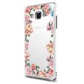 Coque Samsung Galaxy Grand Prime rigide transparente Flowers Dessin Evetane